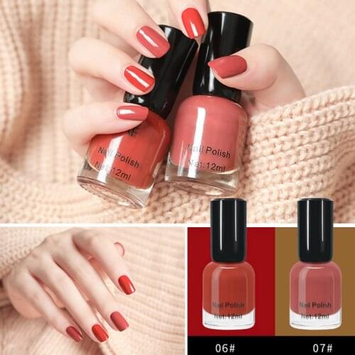 Nail Polish Non-Toxic Eco-Friendly Long Lasting Quick Dry Makeup Nail Accessories Tool MH88