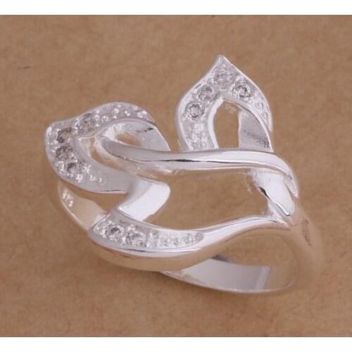 Wholesale High quality silver plated Fashion jewelry rings WR-035