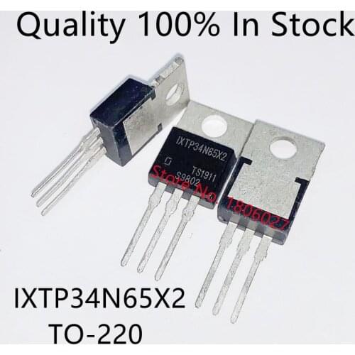 Send free 10pcs IPP120N20NFD TO-220 / VNP35N07 / IRF1324 / IXTP34N65X2 / CSD18534KCS / VIPer100A Triode