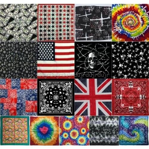 Women Men Headband Turban Bandana Square Scarf Cotton Hair Neck Wrap Cotton Turban Au28 19 dropship