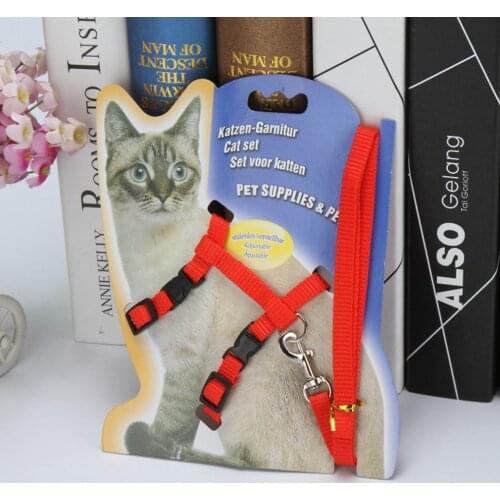 Adjustable Dog Pet Harness Chest Strap Soft Breathable Nylon Leash Collar Fashion Walk Out Hand Strap for Cats Dogs Supplies