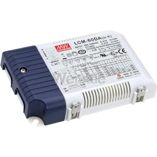 MEAN WELL original LCM-60DA 86V 700mA meanwell LCM-60DA 86V 60.3W Multiple-Stage Output Current LED Power Supply
