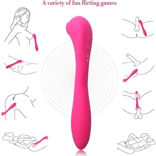 Clitoral Sucking Vibrator with Vibrating Egg, 2 in 1 G-spot & Clitoris Stimulator, Rechargeable & Waterproof Nipples Clit Sucker