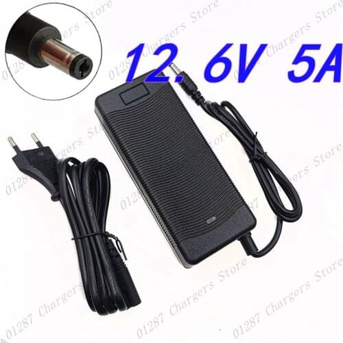 12.6V 5A battery Charger for 18650 Li-ion 3Series 12V Lithium Battery Pack Charger EU/US/UK/AU Plug high quality