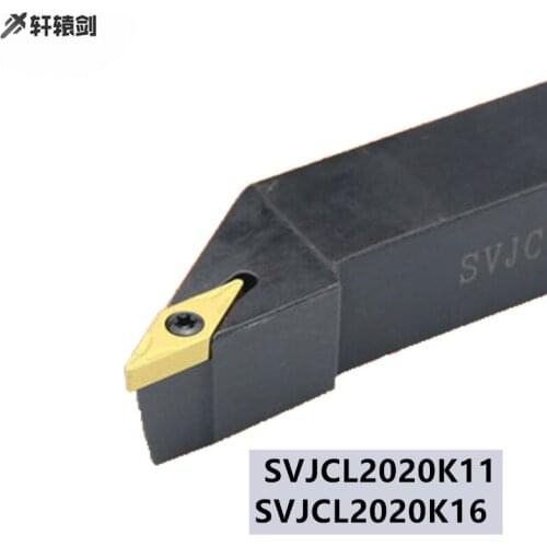 1PCS SVJCR2020K11 SVJCL2020K11 SVJCR2020K16 SVJCL2020K16 CNC Turning Tools External Turning Tool Holder boring tool holders