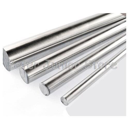 2pcs linear shaft 6mm 200mm rod shaft linear shaft chrome plated linear motion guide rail
