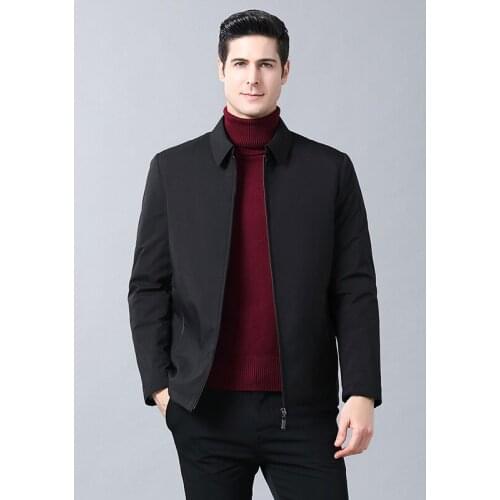 Brand Winter Jacket Men Clothes Casual Turn-down Collar Fashion Winter Coat Men Parka Outerwear Warm Slim fit 4XL