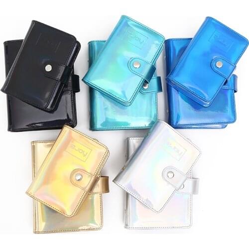 20 Slots PU Leather Nail Art Stamping Image Plate Case for Dia 12X6cm Stencil New Nail Stamp Template Holder Album Storage