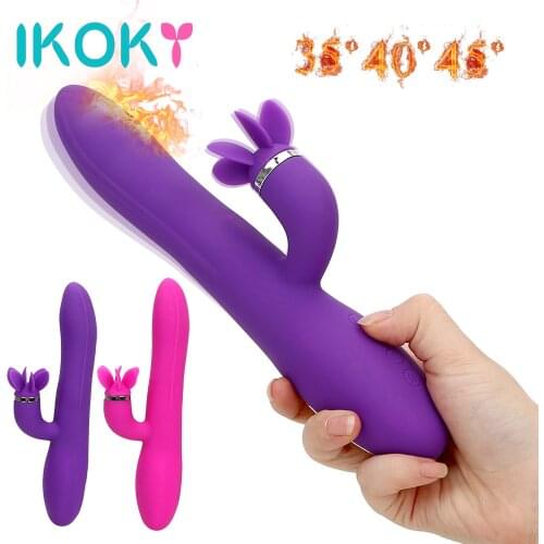 IKOKY 12 Mode Vibrator Sex Toys for Women Silicone Adult Products Vaginal Massager Clitoris Stimulator G-spot Orgasm