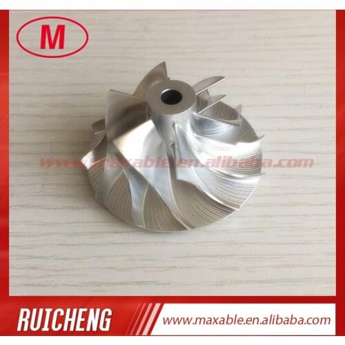 GT15-25 34.62/49.00mm 702489-0009/6/2 6+6 blades turbo billet/milling/aluminum 2618 compressor wheel for 717858/717858/724930