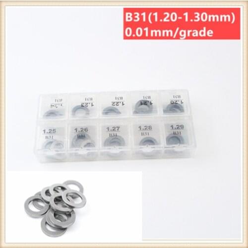 Free Shipping Adjusting Shim B31 Common Rail Injector Adjustment Shim Kits B31 Gasket Washer B31 Injector Repair Shim