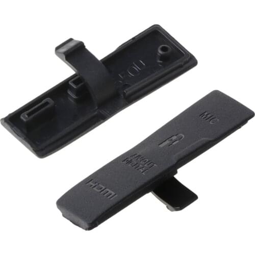 Side USB MIC DC Video Door Cover Rubber Replacement for canon 550D Camera