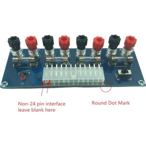 XH-M229 Desktop Chassis Power Supply ATX Adapter Board Takeout Board Outlet Module Power Supply Output Terminal