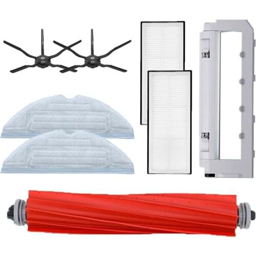 Mop Pad Side Brushes HEPA Filters Rag Main Roller Brush For XiaoMi Roborock Vacuum Cleaner Robot S7 S7Max T7s Parts Accessories