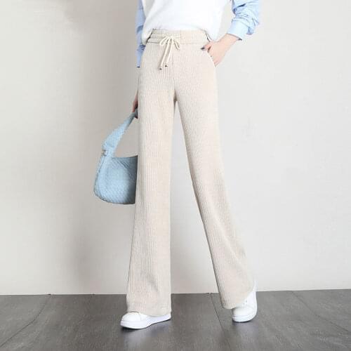 Women Pants Straight Spring And Autumn Long Pants Summer 2021 Pants Pantalones De Mujer