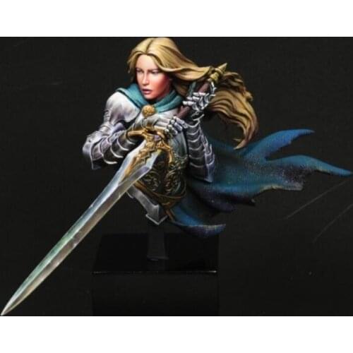 1/12 Resin Bust Building Kit Swordsman girl