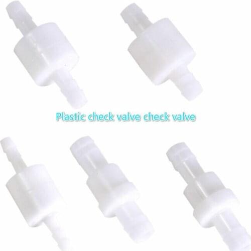 1pcs 4/6/8/10/12mm plastic one-way one-way check valve gas/liquid/liquid/liquid valve (for fuel diesel)