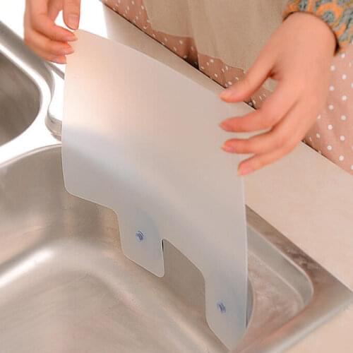 1PCS wall shelf sucker splash water baffle pool board kitchen tool