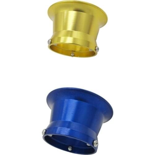 50mm Air Filter Interface Cup For 24/26/28/30mm Motorcycle Carb Gold Blue
