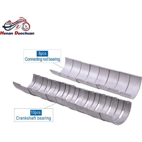 STD~0.5 Motorcycle Con Rod Connecting Rod & Crankshaft Main Bearing Kit for Yamaha YZF600 R6 2001-2018 YZF-R6 YZF R6 YZF 600