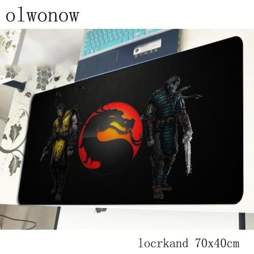 Mortal kombat mouse pad 70x40cm Cartoon mousepads best gaming mousepad gamer Gorgeous personalized mouse pads keyboard pc pad