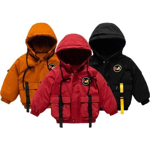 1 2 3 4 5 Years Withstand The Severe Cold Boys Jacket Winter Thick Keep Warm Outerwear Coat For Boy Heavy Children Clothes