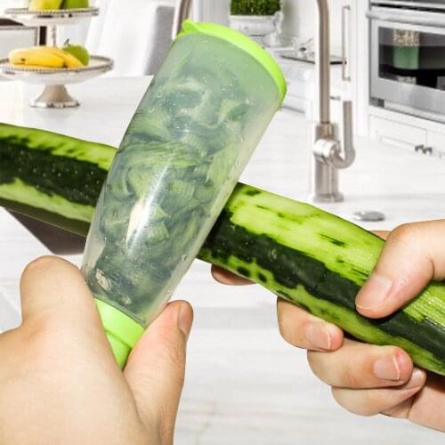 Multifunctional Fruits Vegetables Peeler With Rubbish Bin Storage Type Peeler for Potato Cucumber Apple Pear Carrot Grater