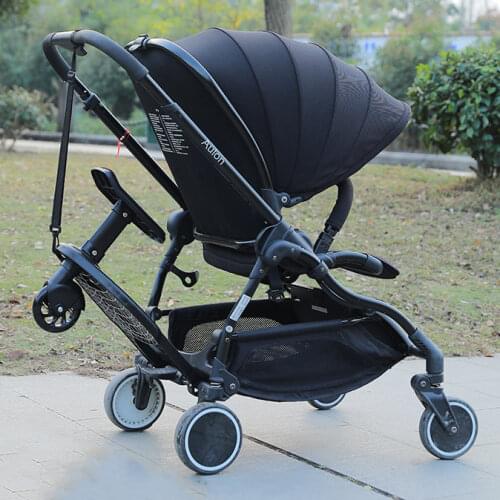 Fashion Children Stroller Pedal Adapter Second Child Auxiliary Trailer Scooter Hitchhiker Kids Standing Plate with Seat