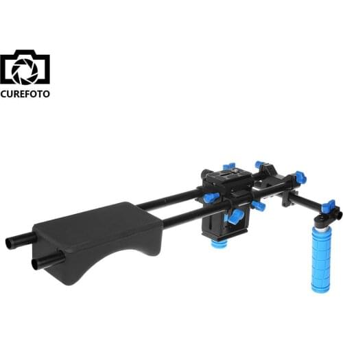 DSLR Rig Set Movie Kit Film Making System Shoulder Mount Support Follow Focus Matte Box for Digital SLR Camera Video Camcorder