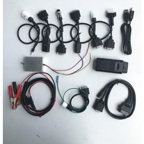 Newest Multi Scanner motorcycle diagnostic motor scan 7in1 for HONDA for suzuki for YAMAHA,SYM,KYMCO,HTF,PGO 7in1 full cable