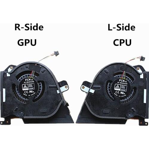 New Original Laptop/Notebook CPU Cooling Fan For Asus ROG 5 Zephyrus Duo 15 GX550 SE GX551 GX551SE GX551QS DC12V 1A 4pin