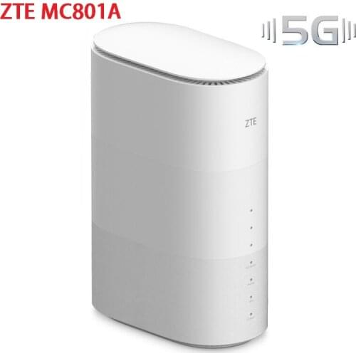 Unlocked ZTE MC801A Wifi 6 Router 5G CPE wifi repeater 5ghz SDX55 NSA+SA N78/79/41/1/28 802.11AX modem 5g wifi sim card