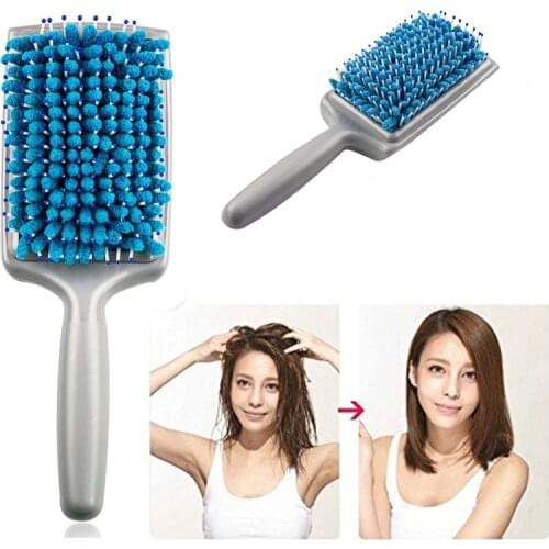 Microfiber Bristles Quick Absorbent Dry Comb Drying Hair Brushes Absorbent Care Combs Radiation Protection for Women