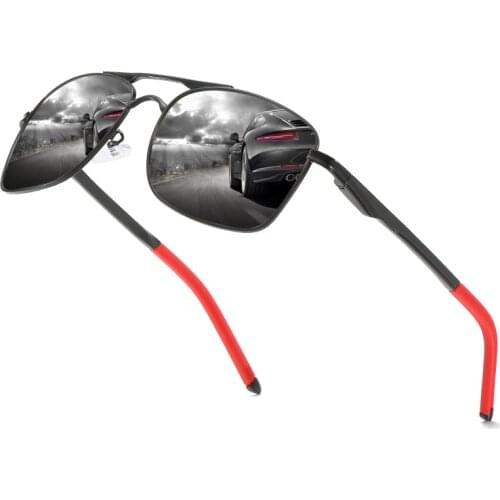 Vintage Mens Aluminum Sunglasses Men Polarized Classic Sun Glasses Women Shade Male Driving Accessories Eyewear Gafas De Sol