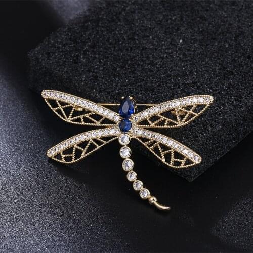 WEIMANJINGDIAN Dragonfly Brooches For Clothes