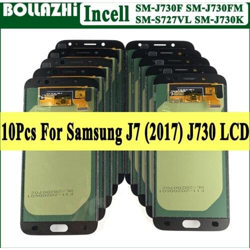 10 Piece/lot TFT Incell 5.5" For Samsung Galaxy J7 (2017) J730F LCD Display Touch Screen Assembly Replacement For Samsung J730F