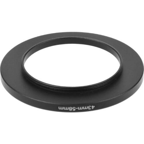 43mm To 58mm Metal Step Up Rings Lens Adapter Filter Camera Tool Accessories New 203B