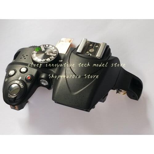 Free Shipping! 100% New Top cover with flash and buttons for Nikon D3300 open unit D3300 Camera repair parts