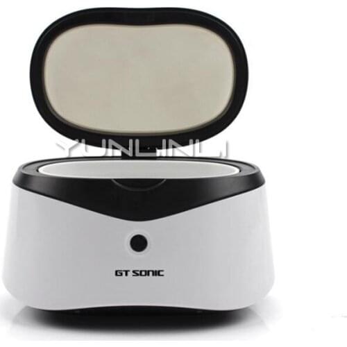 Household Ultrasonic Cleaner Glasses/Watch/False Teeth/Jewelry Ultrasonic Cleaning Machine Mini Ultrasonic Washing Unit GT-F1