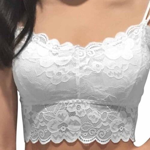 Fashion Women Bralette Bra Female Tops Hot Sale Female Lace Strap Wrapped Chest Shirt Top New Underwear Bras For Women