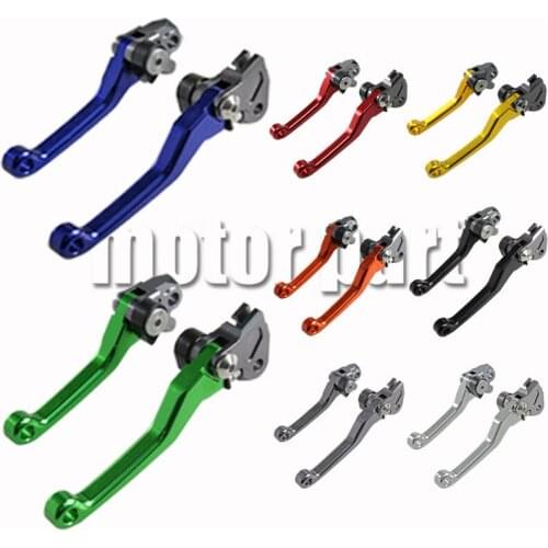 For 1995-2007 Honda CRM250R/AR XR250 XR400 MOTARD Motocross Dirt Bikes Offroad CNC Pivot Brake Clutch Levers 05 06