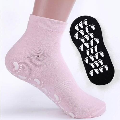 Men Women Cotton Yoga Strong Ventilation Refined Soft Non-Slip Durable Grip Socks Gym Exercise Pilates Silica Gel Sports Socks