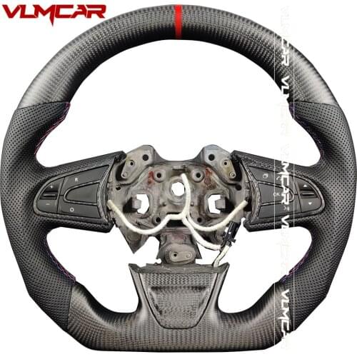 Customized Carbon fFiber sSteering Wheel For Renault Megane / Suitable All Models