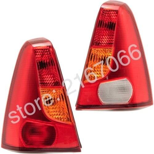Tail Lights fits RENAULT LOGAN 2005 2006 2007 2008 Rear Lamps SET LEFT + RIGHT PAIR