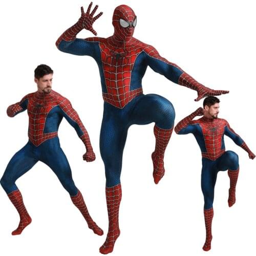 Marvel Spiderman Venom Costumes 3D Printed Jumpsuit Symbiote Cosplay Costume Suit Bodysuit for Adults/Kids/Children