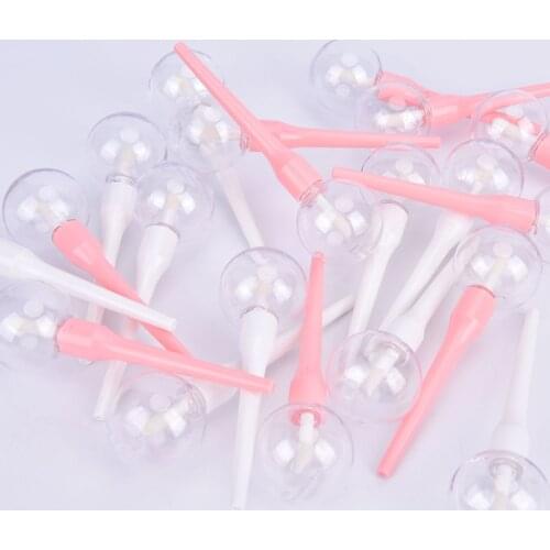 1/5/10pcs 8ML Lipgloss Tube Lipstick Lollipop Empty Lip Gloss Tube Mini Refillable Bottles Lips Bottle Brush Container