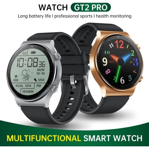 GT 2 Pro Smart Watch Music Player Smartwatch Bluetooth Call 9 Sports Waterproof IP68 Fitness Bracelet for Mens Womens Watches
