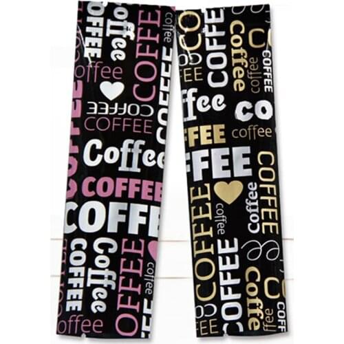 1500pcs DHL Vacuum Mylar Foil Packaging Bag for Coffee Chocolate Heat Seal Storage Pure Aluminum Open Top Pouch Bags Smell Proof