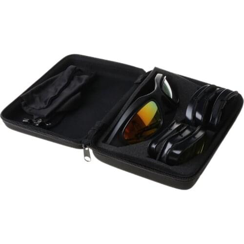 Windproof Polarized Motorcycle Lens Sun Glasses Riding Cycling Biker Sports Wrap for CS