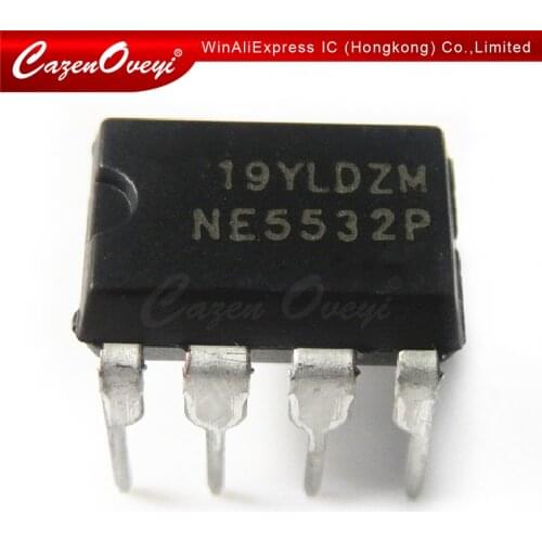 10pcs/lot NE5532 5532 DIP-8 In Stock